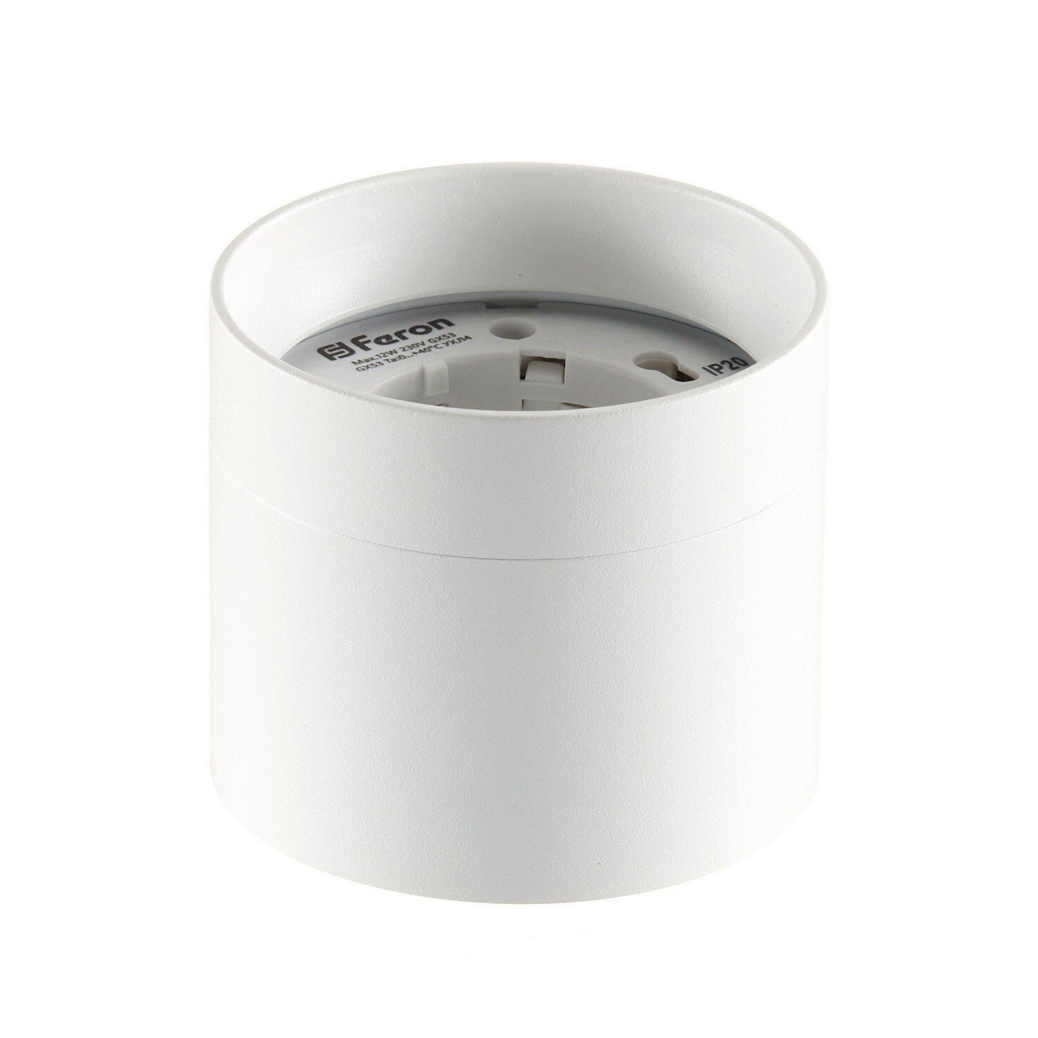 original-31161.jpg Светильник потолочный Feron HL353 GX53 12 Вт 6 кв.м белый IP20 (41281) — изображение 1