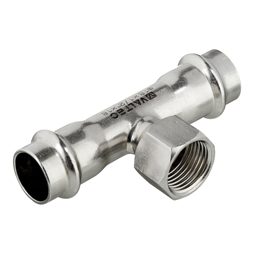 original-31246.jpg Тройник Valtec (VTi.932.I.180418) 18 мм х 1/2 ВР(г) х 18 мм нержавеющая сталь — изображение 1