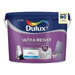 Краска моющаяся Dulux/Luxium Ultra Resist гостиные и офисы база BС бесцветная 9 л