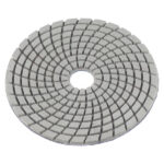 Круг алмазный шлифовальный по камню Trio-Diamond гибкий d100 мм P400 для мокрого шлифования