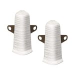 Угол наружный Деконика 70 мм клен патина Г-профиль (2 шт.)