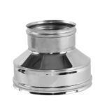 Переходник Вулкан V50R с d120х200 мм на d120 мм с изоляцией AISI 321/304