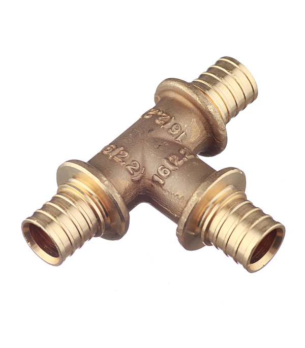 original-31917.jpg Тройник Stout 16 х 16 х 16 мм латунный (SFA-0013-000016) — изображение 1