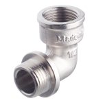 Угол Stout 1/2 ВР(г) х 1/2 НР(ш) с упором никелированный (SFT-0016-000012)