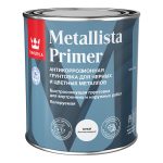 Грунт антикоррозионный Tikkurila/Tikkivala Metallista Primer белый база АP матовая 0,9 л