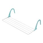 Сушилка для белья на радиатор Ника 3 м 650х235х180 мм белая