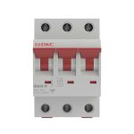 Автоматический выключатель модульный DKC Yon Max MD63N 3P 10А тип C 6 кА 400 В (MD63N-3PC10)