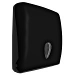 Диспенсер Nofer Industrial для бумажных полотенец пластик черный (04020.N)