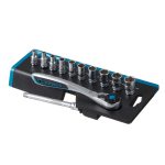 Набор торцевых головок с трещоткой Gross 1/4" (14141) (12 шт.)