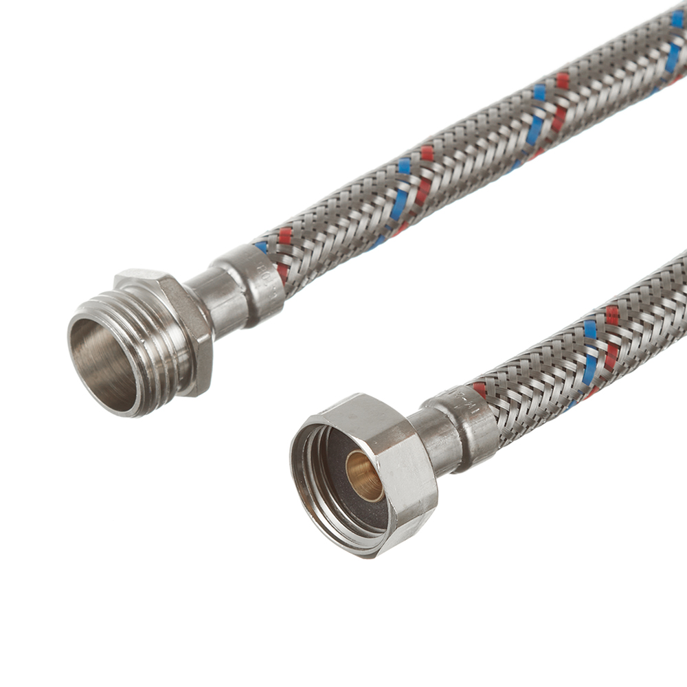 original-33630.jpg Подводка гибкая для воды Mateu 1/2 ВР(г) х 1/2 НР(ш) 200 см (701200001/THP/678561) — изображение 1