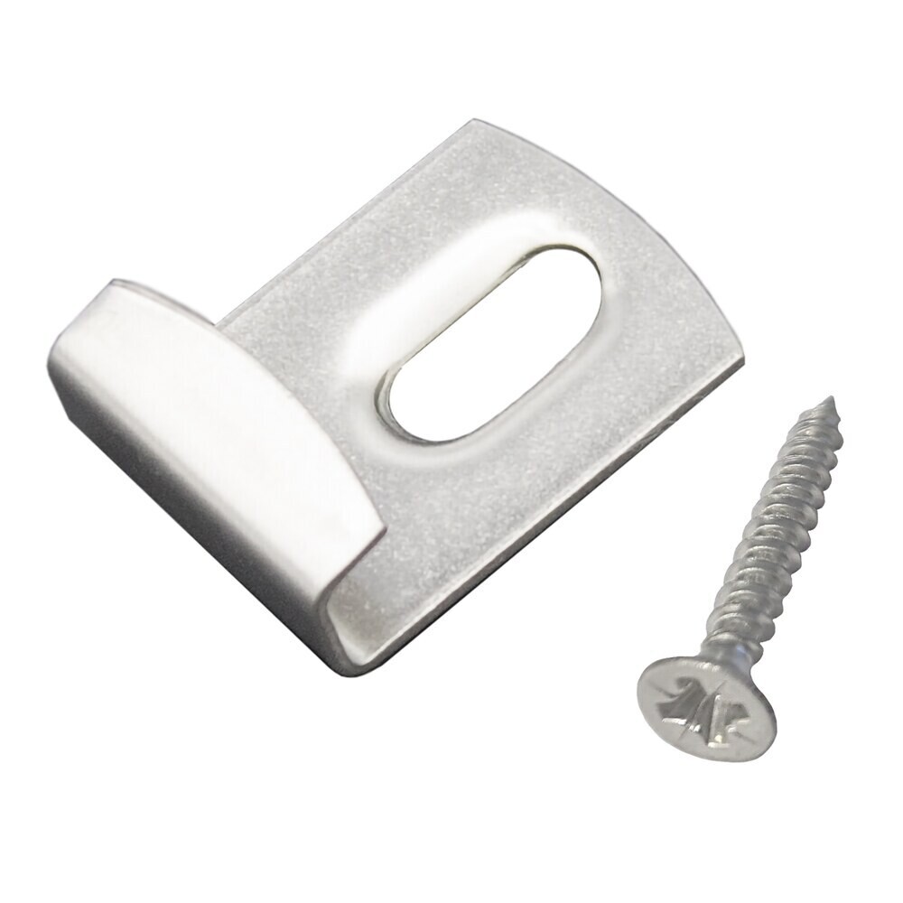 original-3367.jpg Клипса стартовая монтажная Осфикс для шовного монтажа доски ДПК Greenwerk с саморезом нержавеющая сталь (10 шт.) — изображение 1