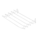 Сушилка для белья настенная Ника 3 м 600х450х185 мм белая