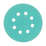 Диск шлифовальный КМ Green Film d125 мм P120 на липучку пленочная основа (5 шт.)