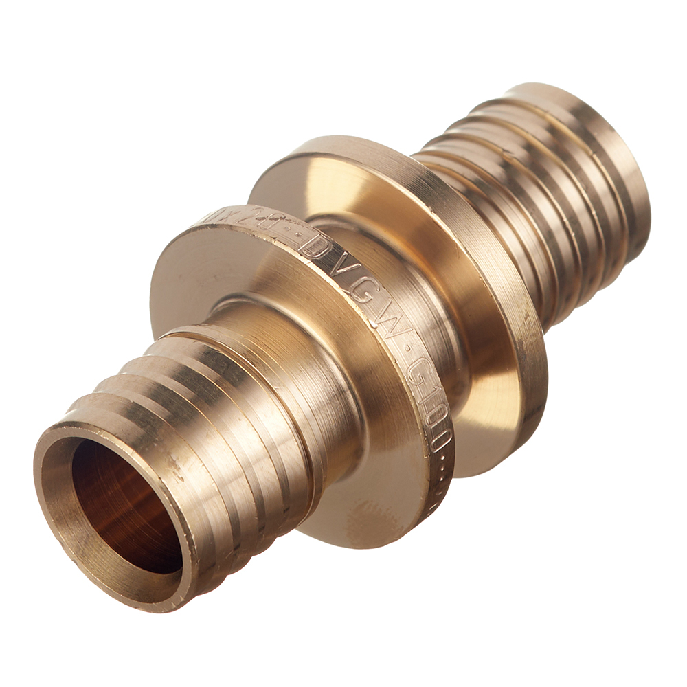 original-34009.jpg Соединитель прямой Tece 20 х 20 мм латунный (766020) — изображение 1