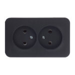 Розетка Systeme Electric Blanca накладная антрацит (BLNRA000216)