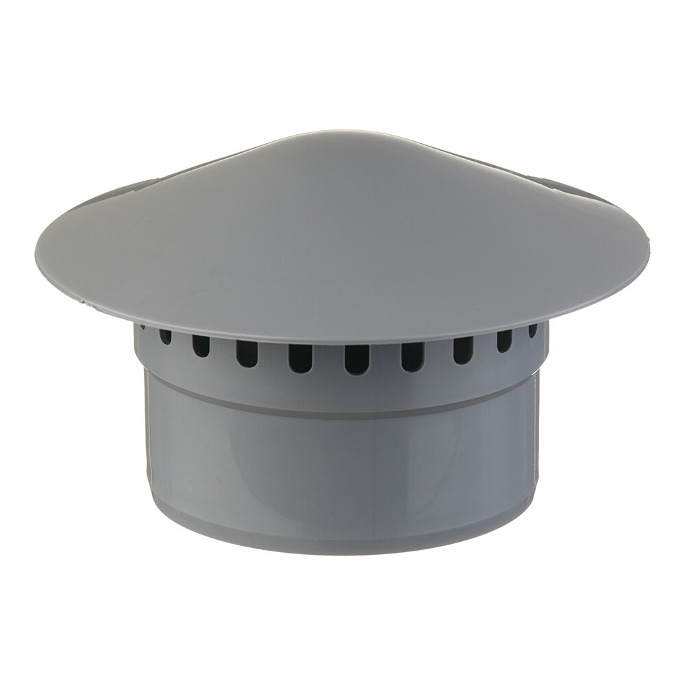 original-34720.jpg Грибок (дефлектор) Valfex d110 мм пластиковый для внутренней канализации (26106110) — изображение 1