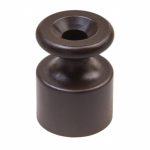 Изолятор Bironi для витого провода пластиковый коричневый (100 шт.)