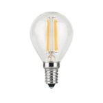 Лампа светодиодная филаментная Gauss E14  2700К 9 Вт 680 Лм 175-240 В шар прозрачная