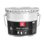 Краска фасадная Tikkurila/Tikkivala Prof Facade всесезонная органоразбавляемая база КС бесцветная 9 л
