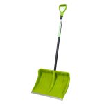 Лопата снеговая Павловская Заря полипропилен с металлическим черенком 1300х530 мм (ZP0094a)