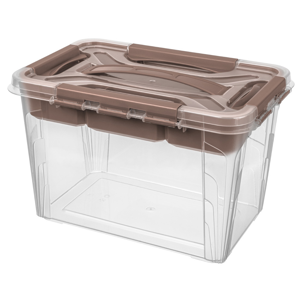 original-35083.jpg Контейнер для хранения Econova Grand Box (433224214) 290х190х180 мм 6,65 л с замком и органайзером — изображение 1