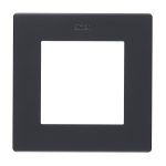 Рамка Simon 24 Harmonie одноместная графит (2400610-038)