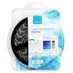 Лента светодиодная SMD 5050 6500К 12 В 14,4 Вт/м 5 м IP20 Apeyron (10BL)