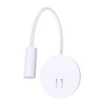 Бра Arte Lamp Electra светодиодное 9 Вт 220 В белое 3000К IP20 (A8231AP-1WH)