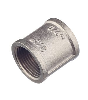 Муфта Valtec 3/4 ВР(г) х 3/4 ВР(г) латунная (VTr.270.N.0005)