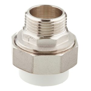 Муфта полипропиленовая Valtec разъемная (американка) 32 мм х 1 НР(ш) (VTp.761.0.03206)