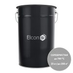 Эмаль термостойкая Elcon Max Therm 700 градусов серебристая 25 кг