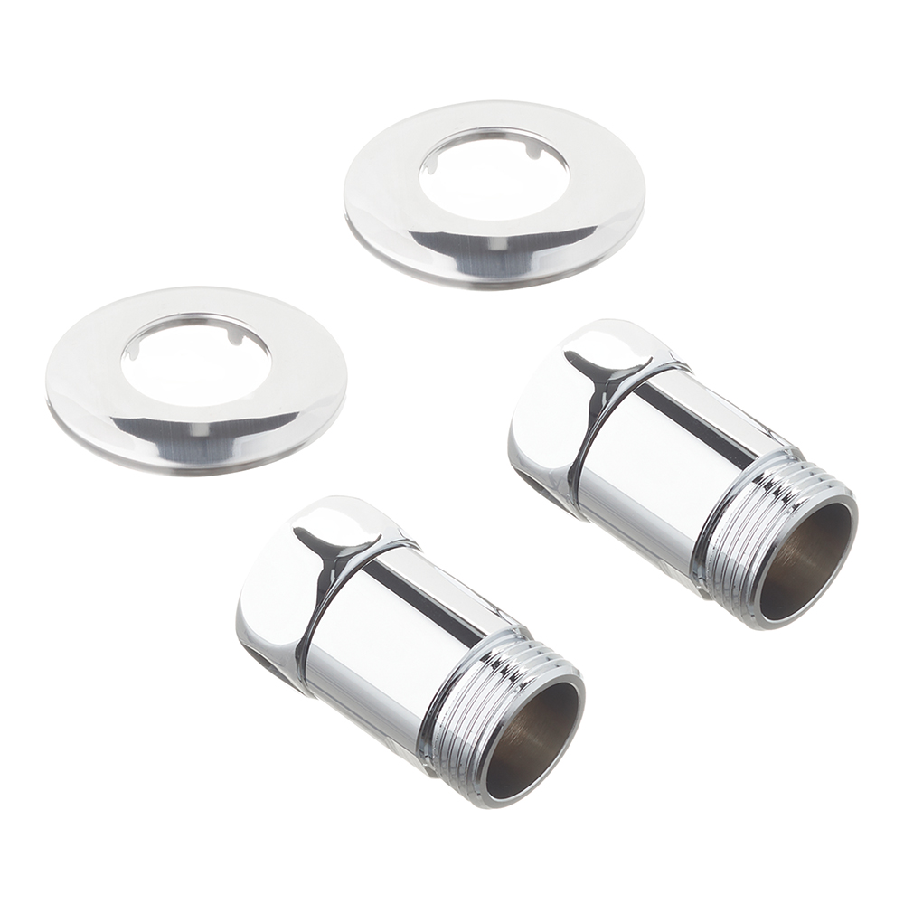 Stacked from 4 images. Method=B (R=8,S=4) Соединитель прямой для полотенцесушителя 1 ВР(г) х 1 НР(ш) хром — изображение 1