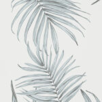 Плитка облицовочная Lavelly City Jungle Palm Leaves белая 500х250х9 мм (13 шт.=1,625 кв.м)