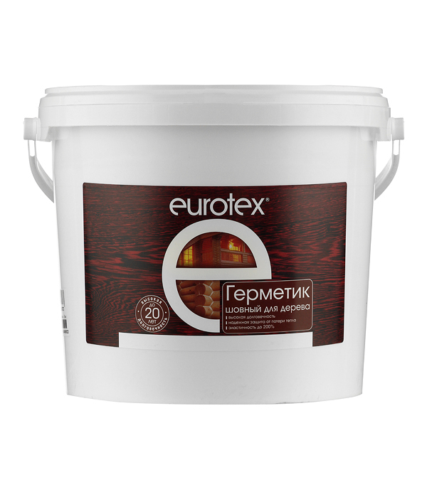 original-36389.jpg Герметик шовный для дерева Eurotex белый 6 кг — изображение 1