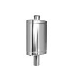 Бак водонагревательный Дымок для дымоходов d115 мм с трубой 64 л AISI 439