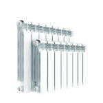 Радиатор алюминиевый Rifar Alum 500 мм 6 секций 1" боковое подключение белый