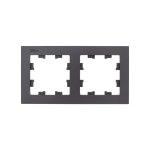 Рамка Systeme Electric AtlasDesign двухместная мокко (ATN000602)