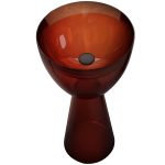 Раковина Abber Kristall 450 мм напольная коричневая (AT2703Opal)