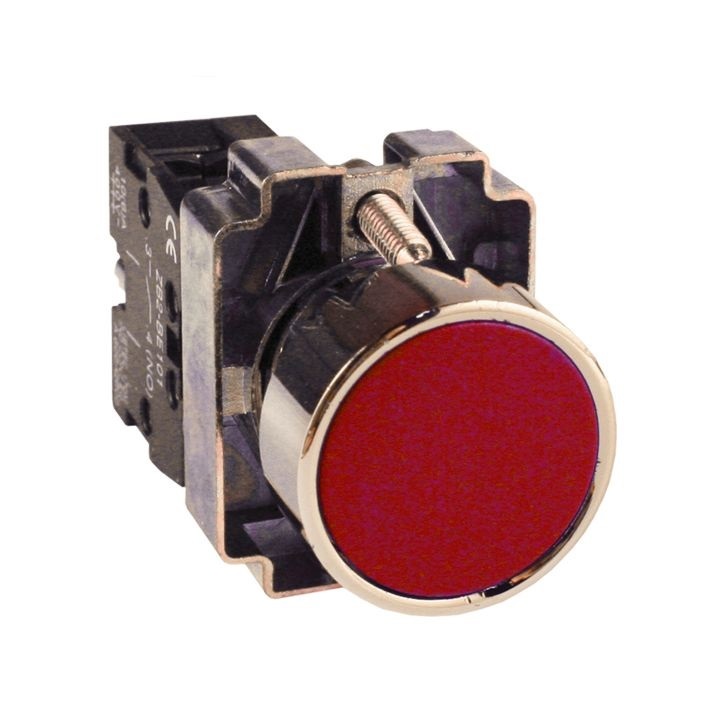 original-36902.jpg Кнопка EKF PROxima BA41 230 В IP40 металлическая красная (xb2-ba41) — изображение 1