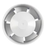 Вентилятор канальный осевой НашВент Джаз d100 мм белый