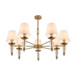 Люстра потолочная Freya Side E14 280 Вт 20 кв.м (FR1009CL-07BS)