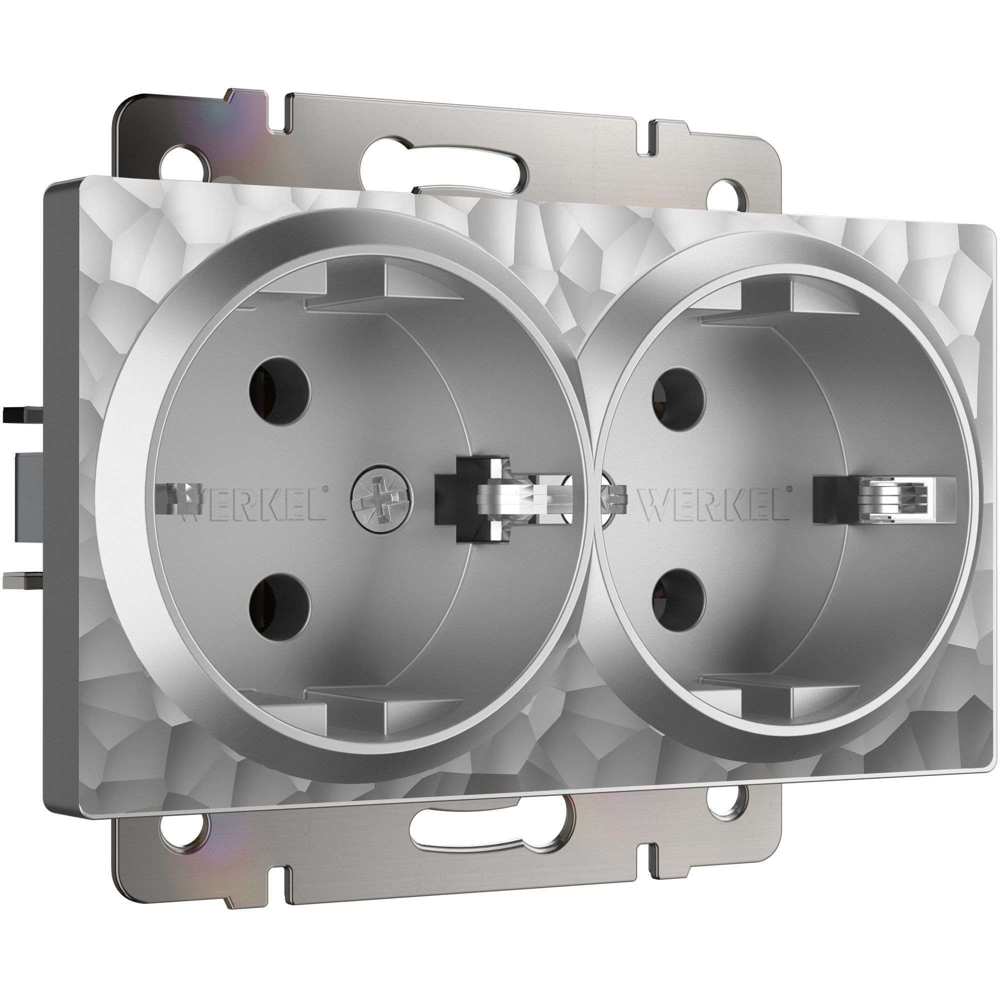 original-37413.jpg Розетка Werkel встраиваемая серебряная (a052074) — изображение 1