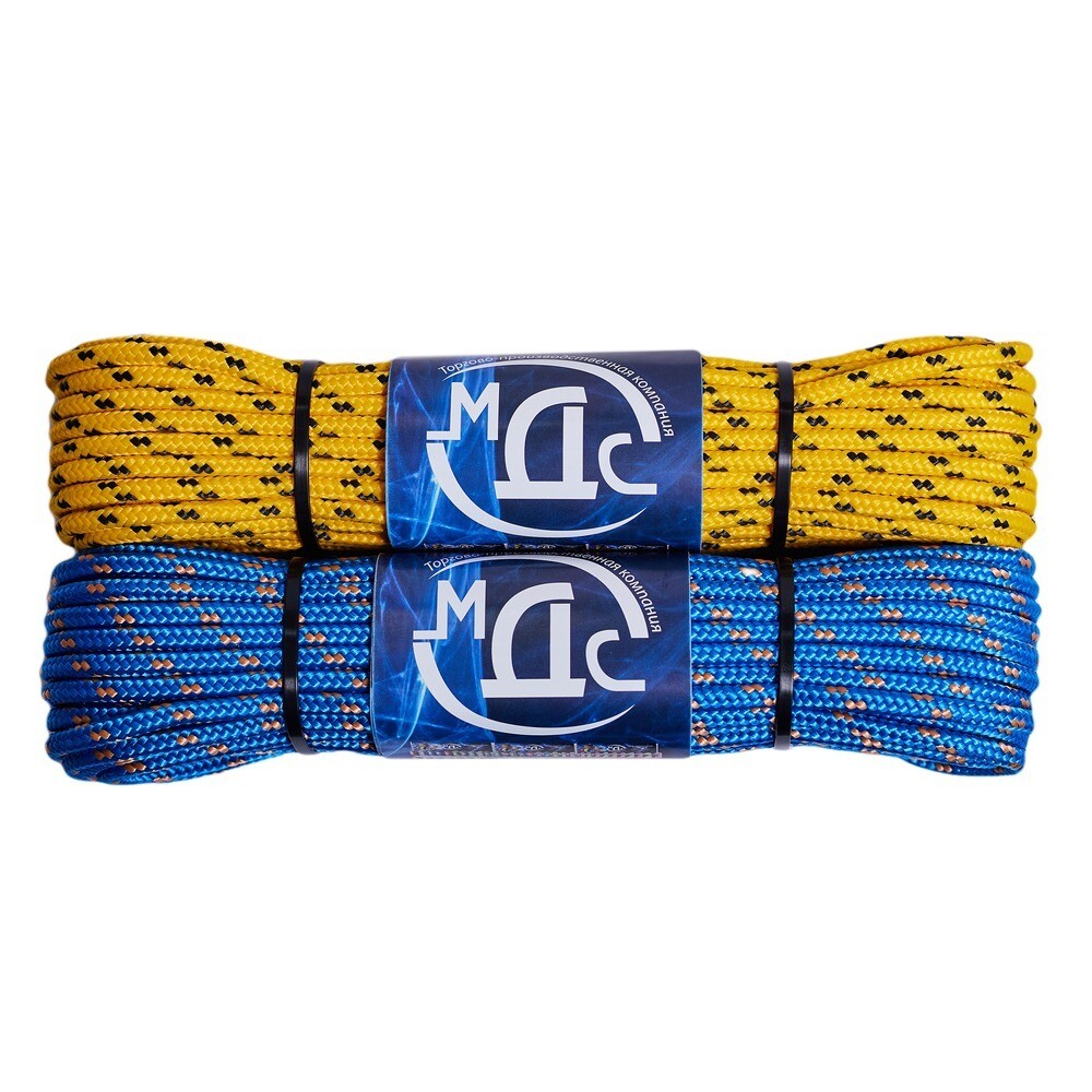 original-3780.jpg Шнур плетеный полипропиленовый 16 прядей d6 мм 20 м МДС повышенной плотности — изображение 1