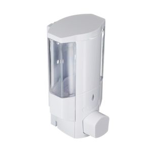 Диспенсер для мыла Zalel 380 мл пластик белый (MJ9010)