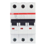 Автоматический выключатель модульный ABB S203 3P 63А тип C 6 кА 400 В (2CDS253001R0634)