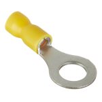 Наконечник кольцевой изолированный КВТ НКИ d8 мм 2,5-6 кв. мм (15 шт.)