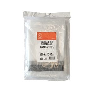 Дверь пленочная RoxelPro защитная с С-образным замком 2200х1200 мм (2,64 кв.м)