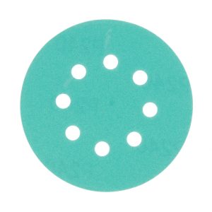 Диск шлифовальный КМ Green Film d125 мм P240 на липучку пленочная основа (5 шт.)