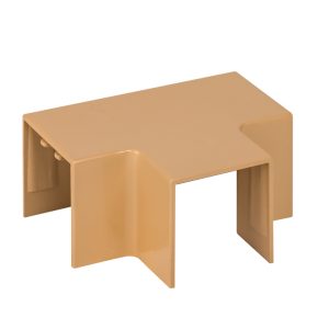 Тройник для кабель-канала EKF 25х25 мм светлое дерево (4 шт.) (tchl-25-25x4)