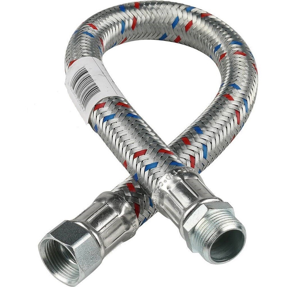 original-5087.jpg Подводка гибкая для воды СТМ 1/2 ВР(г) х 1/2 НР(ш) 40 см (CWGGM040) — изображение 1